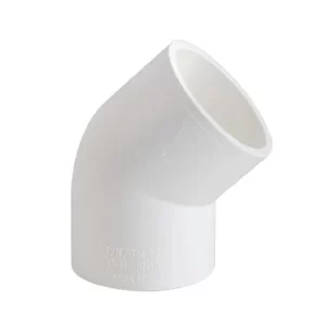 uPVC Drain Pipe Elbow 45° 15mm